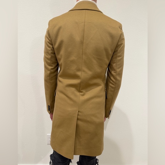 HUGO RED LABEL/HUGO BOSS FASHIONS MIGOR CAMEL WO/CASH TOPCOAT Retail $595.0 - Picture 3 of 4